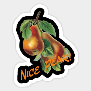 Nice Pear Sticker